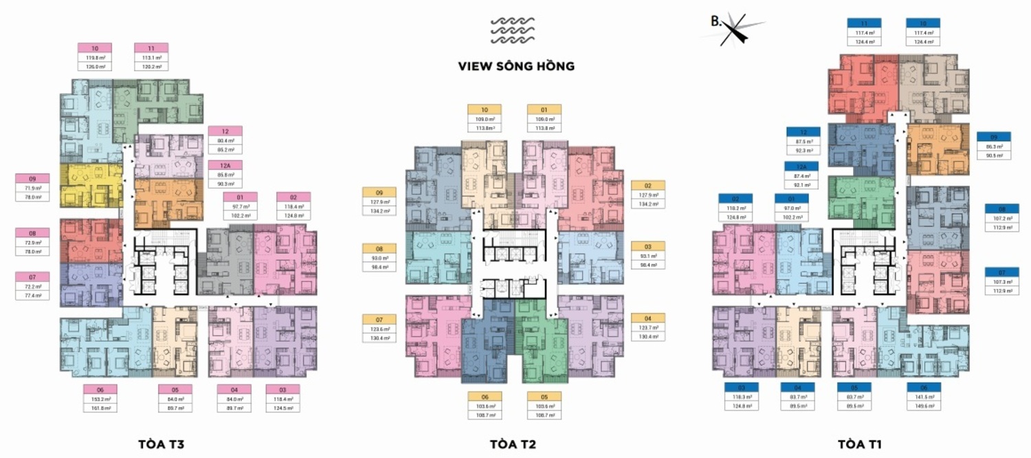 Mặt bằng tổng thể Sunshine Grand City